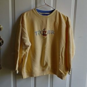 Disney Banana Yellow Tigger Sweatshirt
